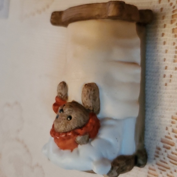 Vintage 1988 The Heirloom Tradition "Beddytime" Bear Figurine - Picture 5 of 6